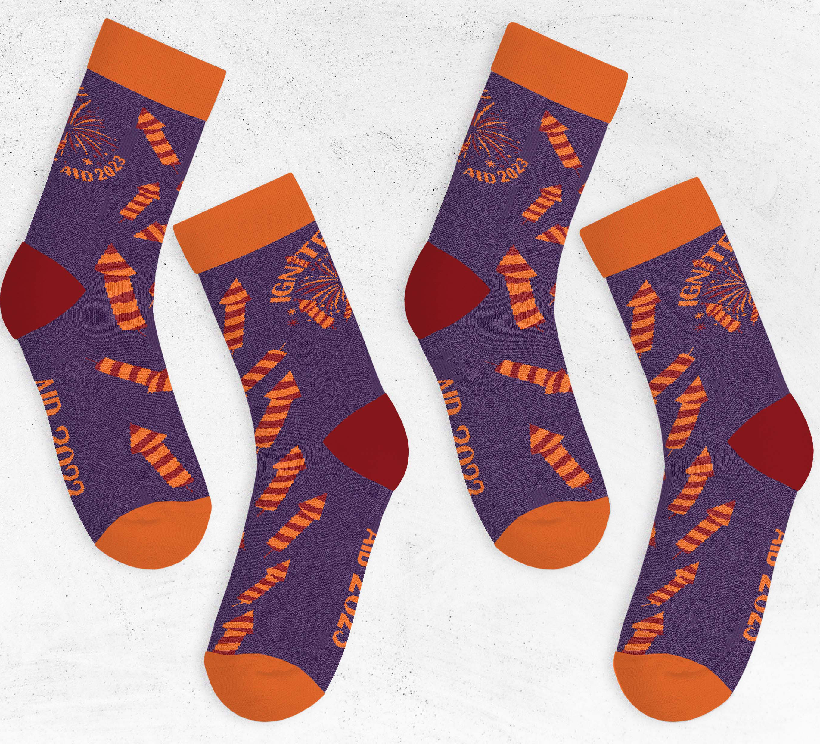 Socks (Purple)